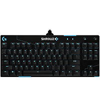 iiTzTimmy Logitech G Pro X Shroud Edition keyboard