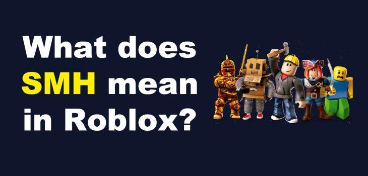 What does SMH mean in Roblox